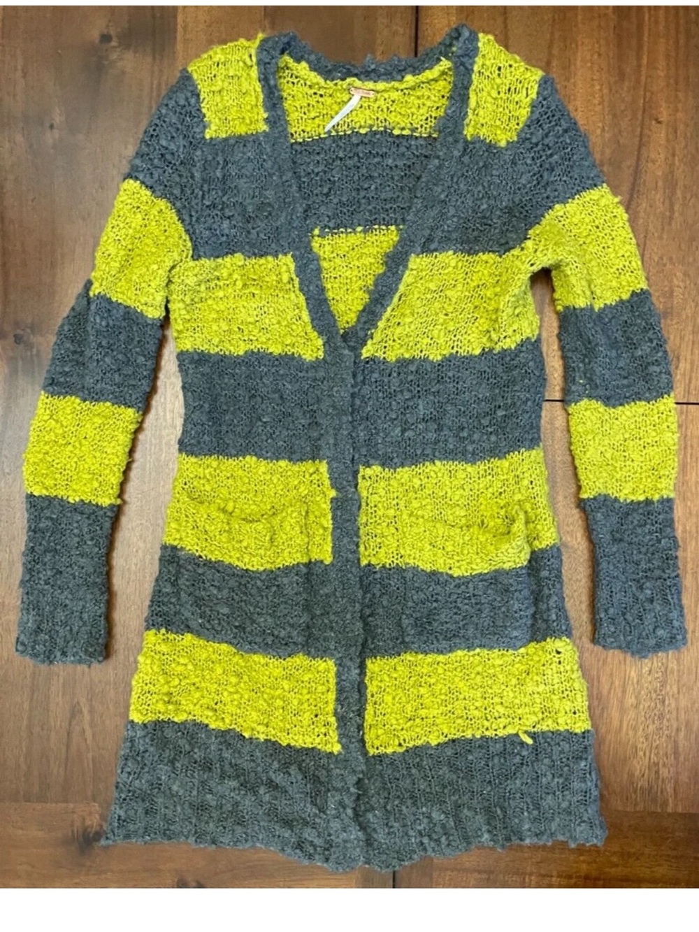 Free People Cuddle Bear Long Cardigan